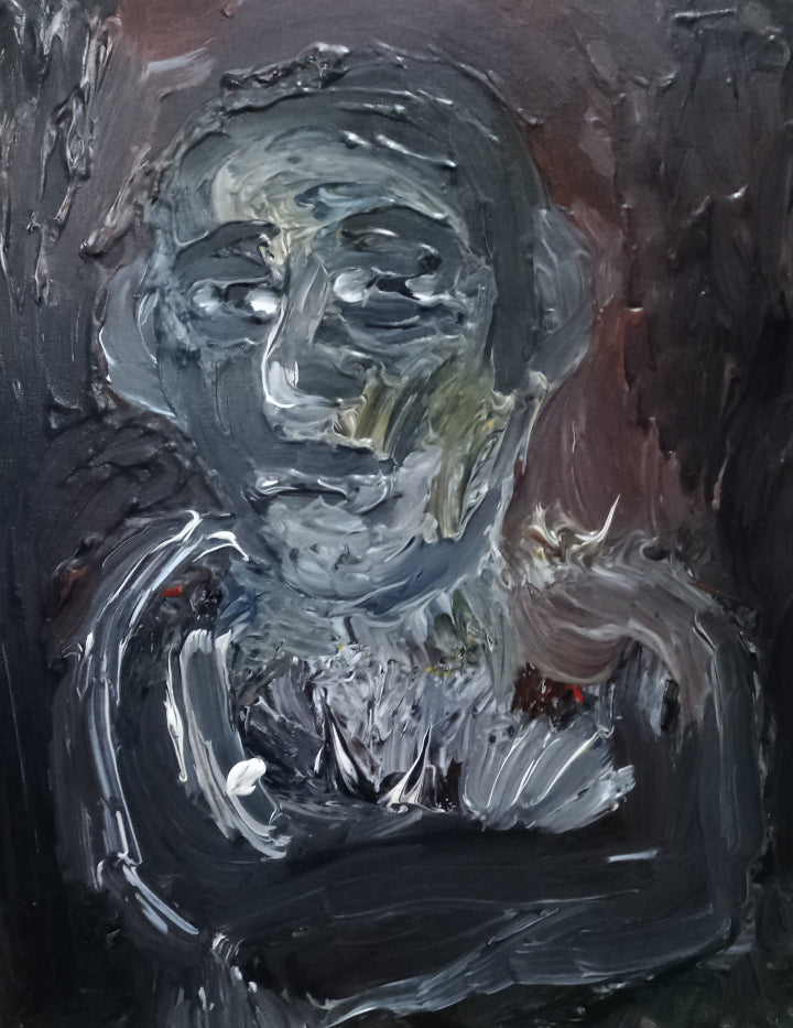 Deep Man - Painting by Thauma