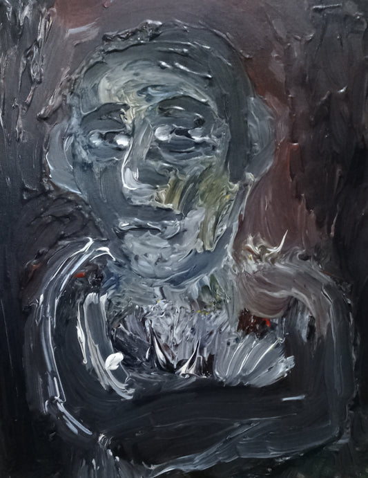 Deep Man - Painting by Thauma